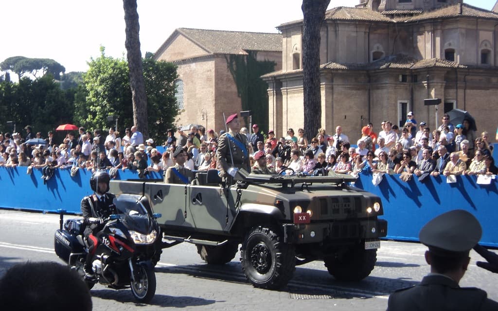 Italian Republic Holiday parade