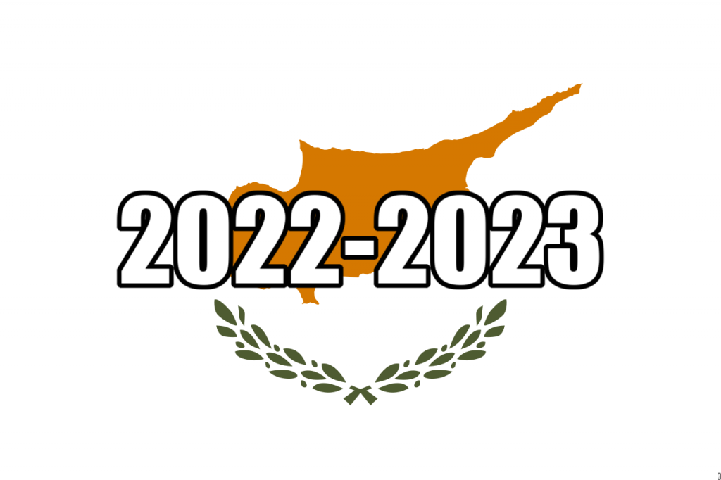 Шкільні канікули на Кіпрі 2022-2023