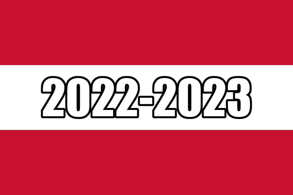 Koulujen lomat Itävallassa 2022-2023