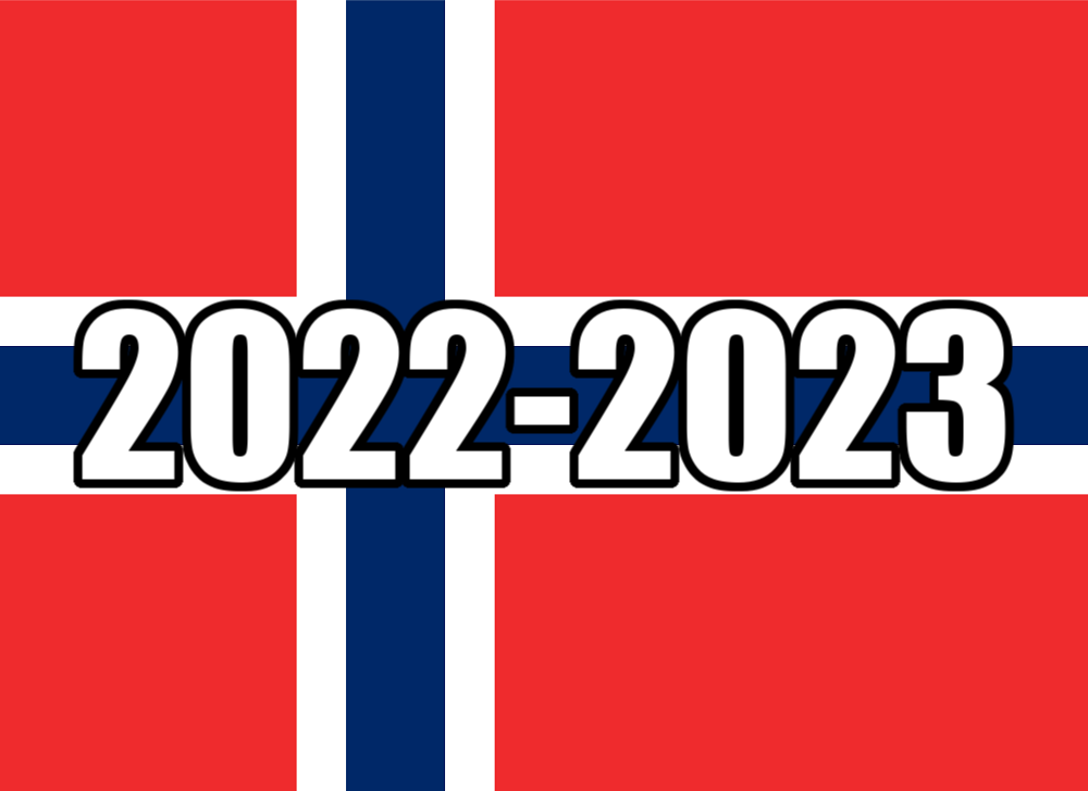 Школьные каникулы в Норвегии 2022-2023