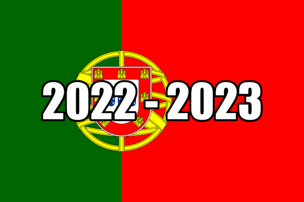 Koulujen lomat Portugalissa 2022-2023